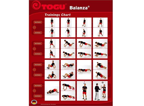 Balansebrett Togu Balanza 35 cm | Vippebrett med håndtak